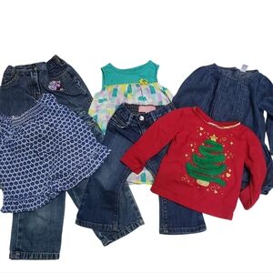 Girl Clothing Bundle Size 12-18 Months
